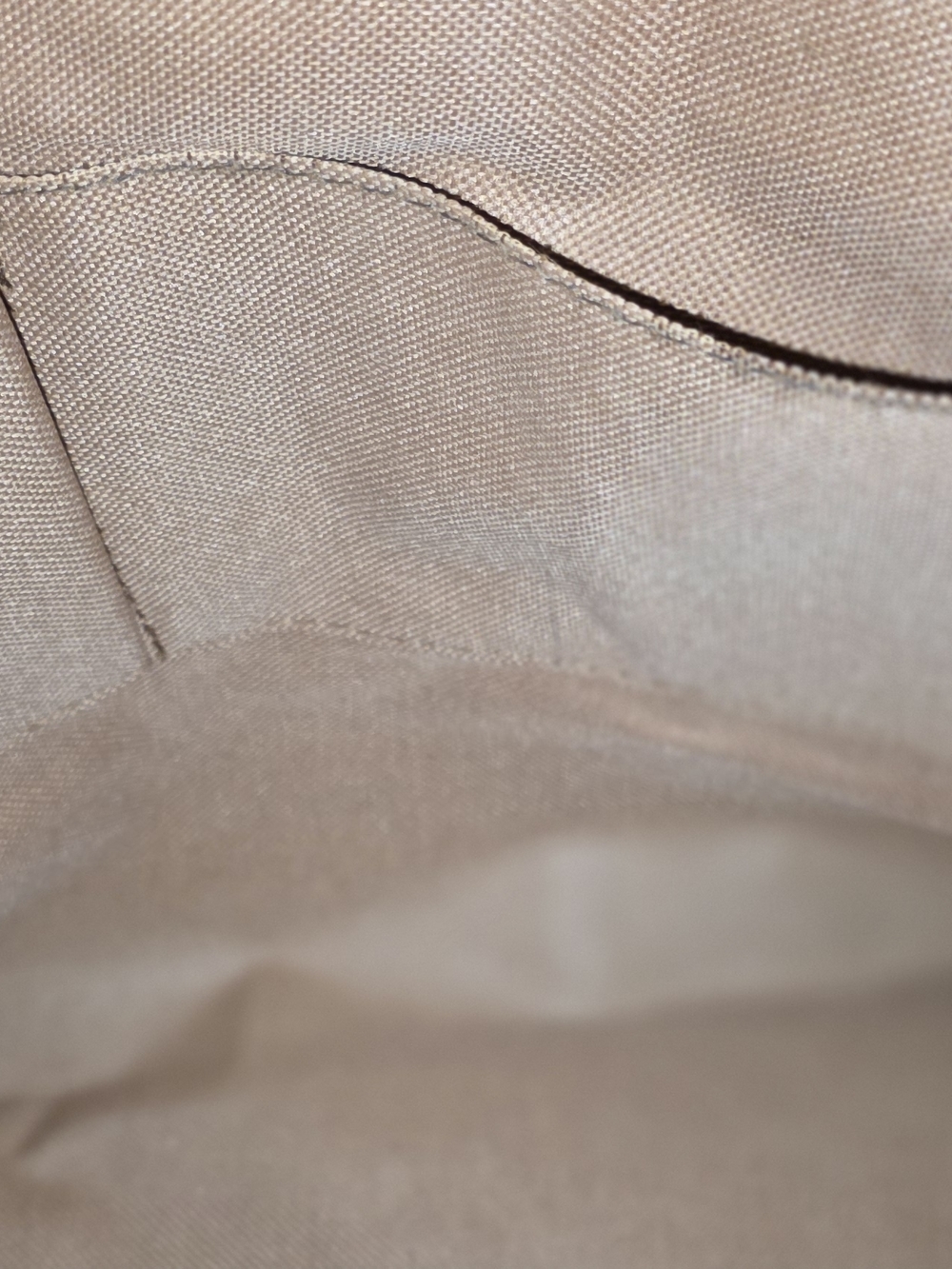 Louis Vuitton Brown Monogram Canvas Tote with Pink Trim - Picture 3 of 6